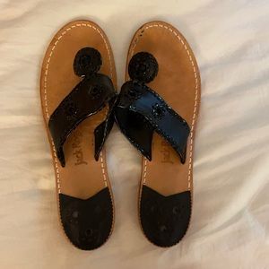 Black Jack Rogers Sandals